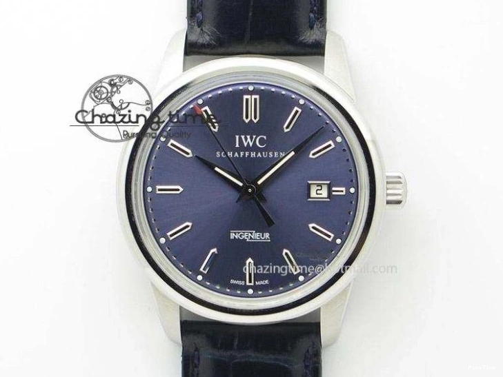 MIROTIME 0326 Mark XVIII Le Petit Prince IW327004 SS MKS 1:1 Best Edition Blue Dial On Leather Strap MIYOTA9015 V ComfortFit 7217